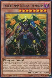 Twilight Ninja Getsuga, the Shogun - 1st Edition