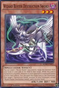 Wizard Buster Destruction Sword - 1st Edition