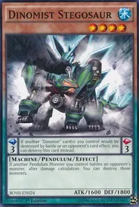 Dinomist Stegosaur - 1st Edition