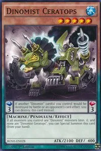Dinomist Ceratops - 1st Edition