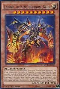 Jizukiru, the Star Destroying Kaiju - 1st Edition