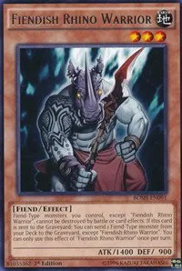 Fiendish Rhino Warrior - Unlimited