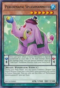 Performapal Splashmammoth - 1st Edition