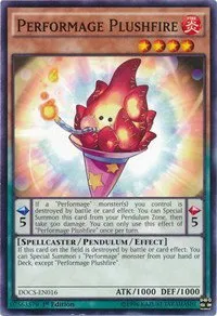 Performage Plushfire - 1st Edition