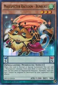 Majespecter Raccoon - Bunbuku - 1st Edition