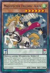 Majespecter Unicorn - Kirin - 1st Edition