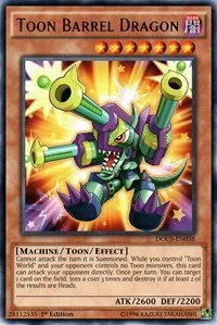 Toon Barrel Dragon - 1st Edition