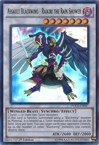 Assault Blackwing - Raikiri the Rain Shower - 1st Edition