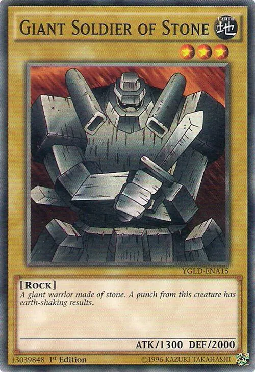 Giant Soldier of Stone - 1st Edition