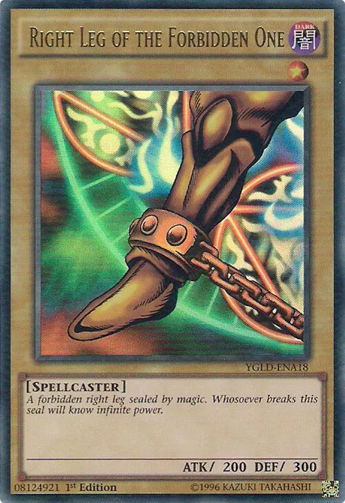 Right Leg of the Forbidden One - 1st Edition