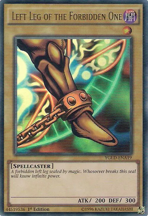 Left Leg of the Forbidden One - 1st Edition
