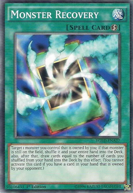 Monster Recovery - 1st Edition