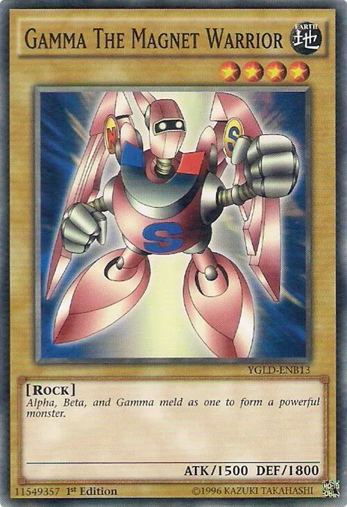 Gamma The Magnet Warrior - 1st Edition