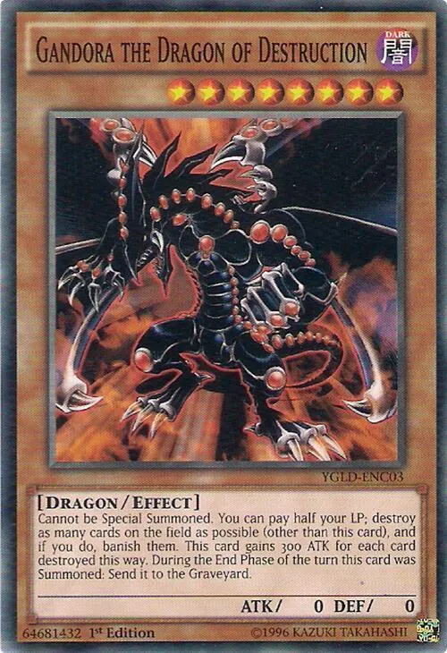 Gandora the Dragon of Destruction - Unlimited