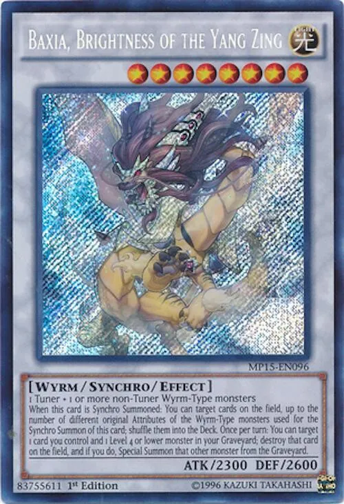 Baxia, Brightness of the Yang Zing