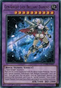 Gem-Knight Lady Brilliant Diamond - 1st Edition