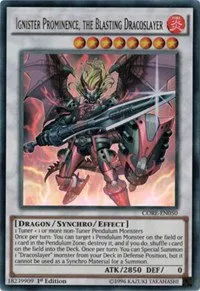 Ignister Prominence, the Blasting Dracoslayer - Unlimited