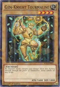 Gem-Knight Tourmaline - Shatterfoil