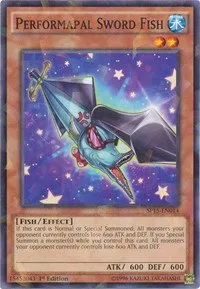 Performapal Sword Fish - Shatterfoil