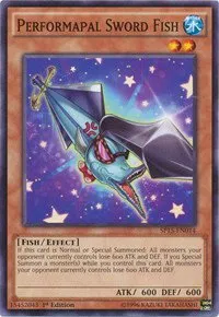 Performapal Sword Fish - 1st Edition