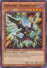 Raidraptor - Vanishing Lanius - 1st Edition