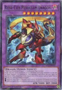 Rune-Eyes Pendulum Dragon - Shatterfoil
