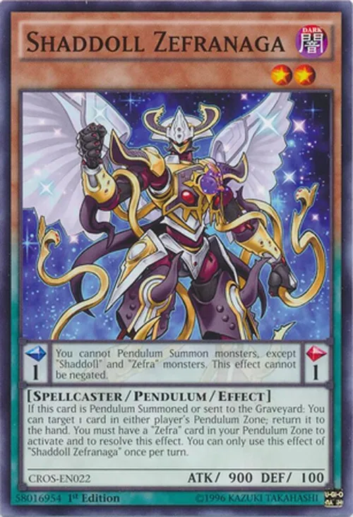 Shaddoll Zefranaga - 1st Edition