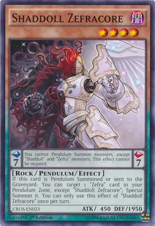 Shaddoll Zefracore - 1st Edition