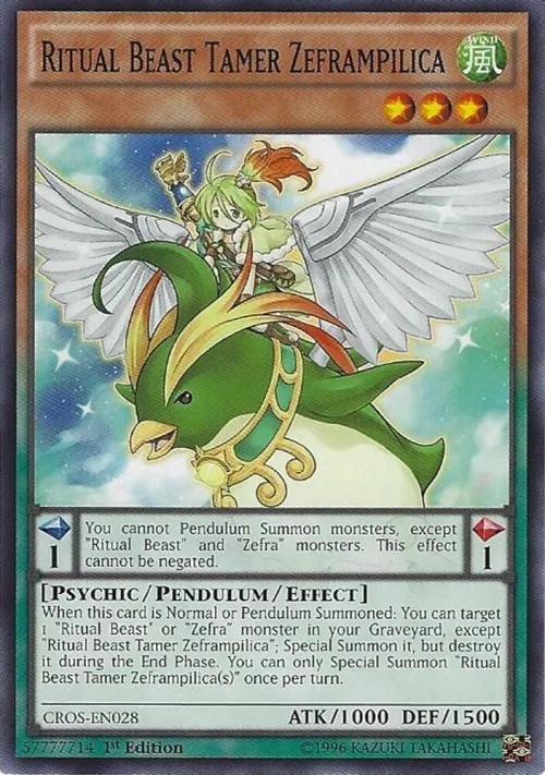 Ritual Beast Tamer Zeframpilica - Unlimited