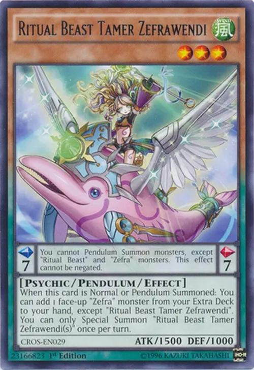 Ritual Beast Tamer Zefrawendi - 1st Edition