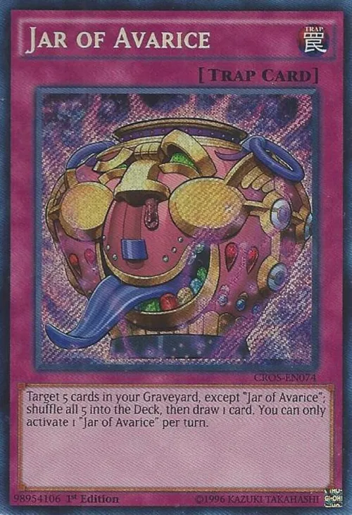 Jar of Avarice - 1st Edition
