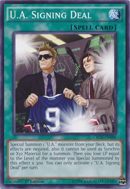 U.A. Signing Deal - Unlimited