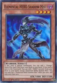 Elemental HERO Shadow Mist - 1st Edition