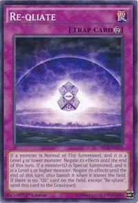 Re-qliate - 1st Edition