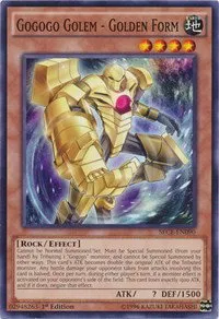 Gogogo Golem - Golden Form - 1st Edition