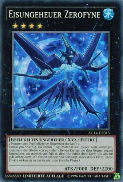 Ice Beast Zerofyne (German) - "Eisungeheuer Zerofyne"