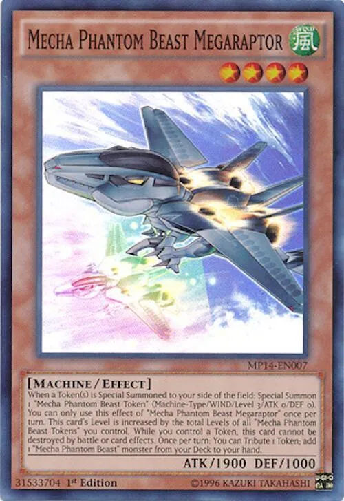 Mecha Phantom Beast Megaraptor - 1st Edition