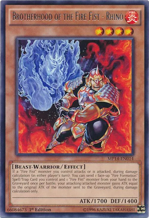 Brotherhood of the Fire Fist - Rhino - Unlimited