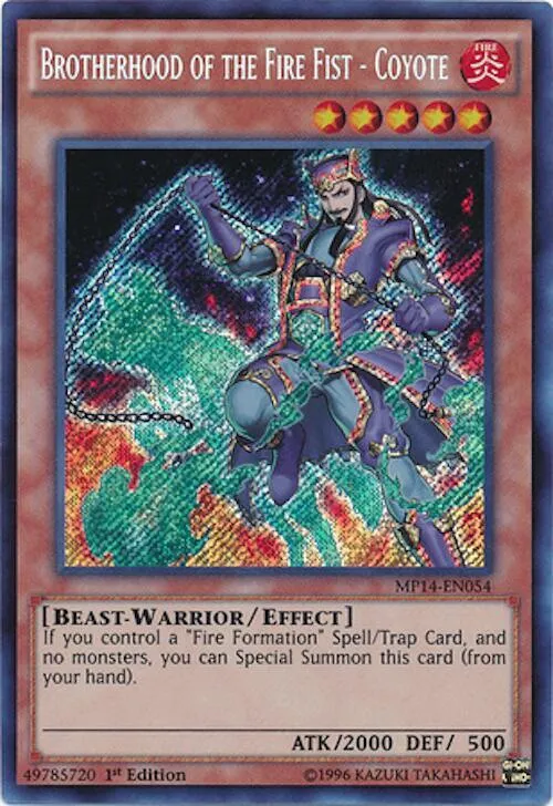 Brotherhood of the Fire Fist - Coyote - Unlimited