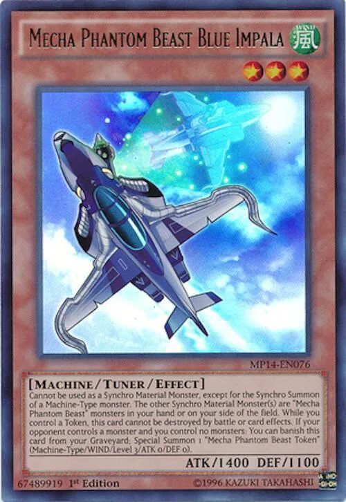 Mecha Phantom Beast Blue Impala - Unlimited