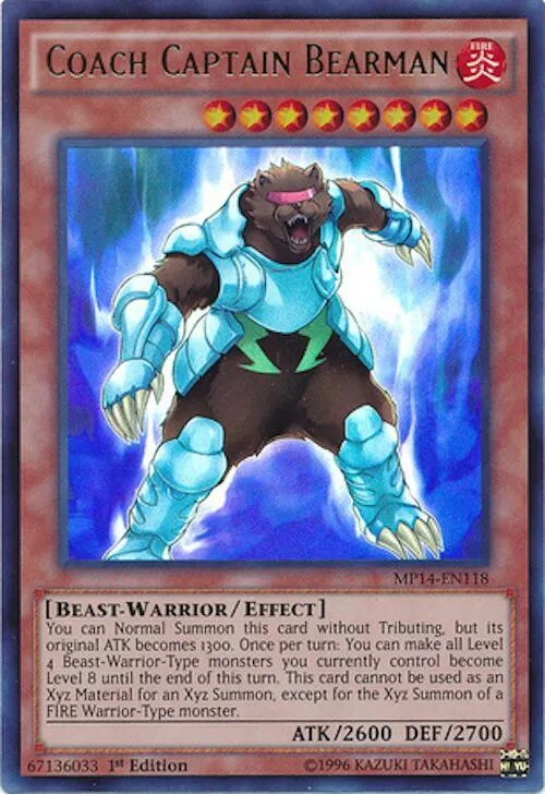 Coach Captain Bearman - Unlimited