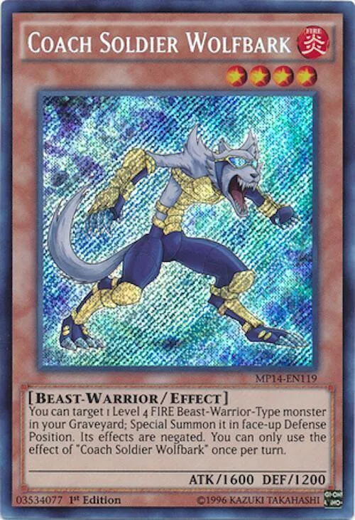 Coach Soldier Wolfbark - 1st Edition