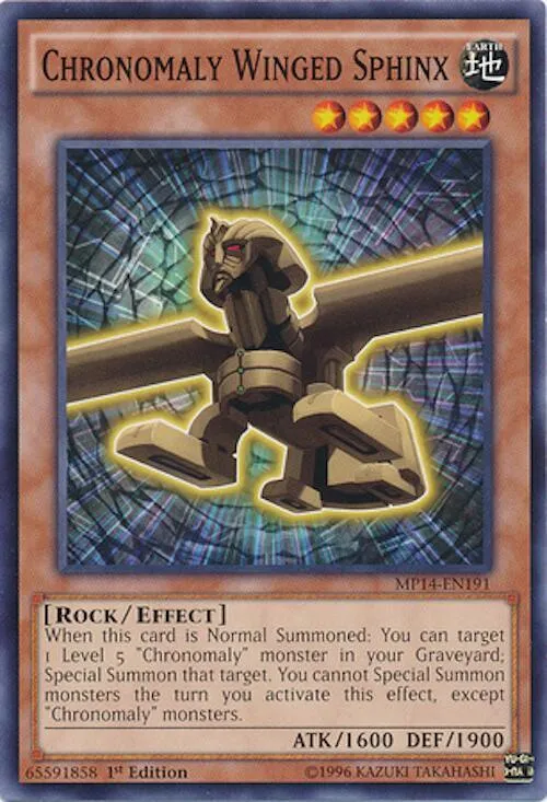 Chronomaly Winged Sphinx - 1st Edition