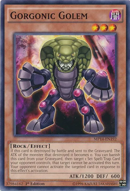 Gorgonic Golem - 1st Edition