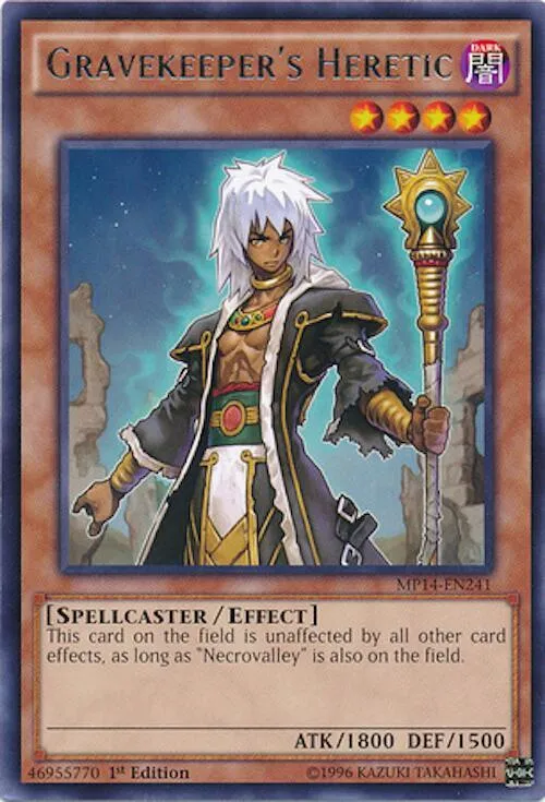 Gravekeeper's Heretic - 1st Edition