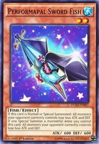 Performapal Sword Fish - 1st Edition