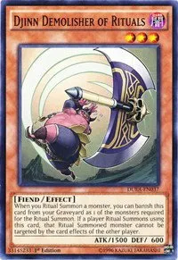 Djinn Demolisher of Rituals - 1st Edition