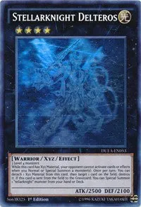 Stellarknight Delteros - Ghost Rare First Edition