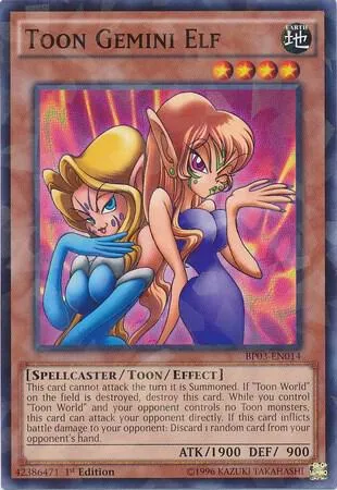 Toon Gemini Elf - Shatterfoil