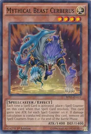 Mythical Beast Cerberus - Shatterfoil